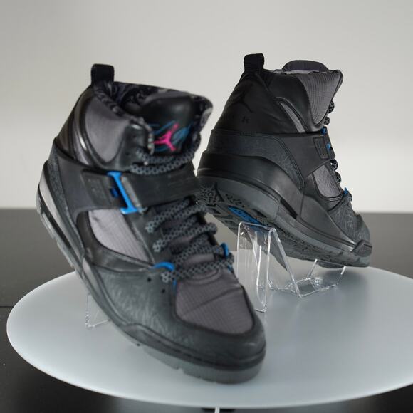 Jordan Flight 45 Trek \'Elephant\' Black Blue Size 12